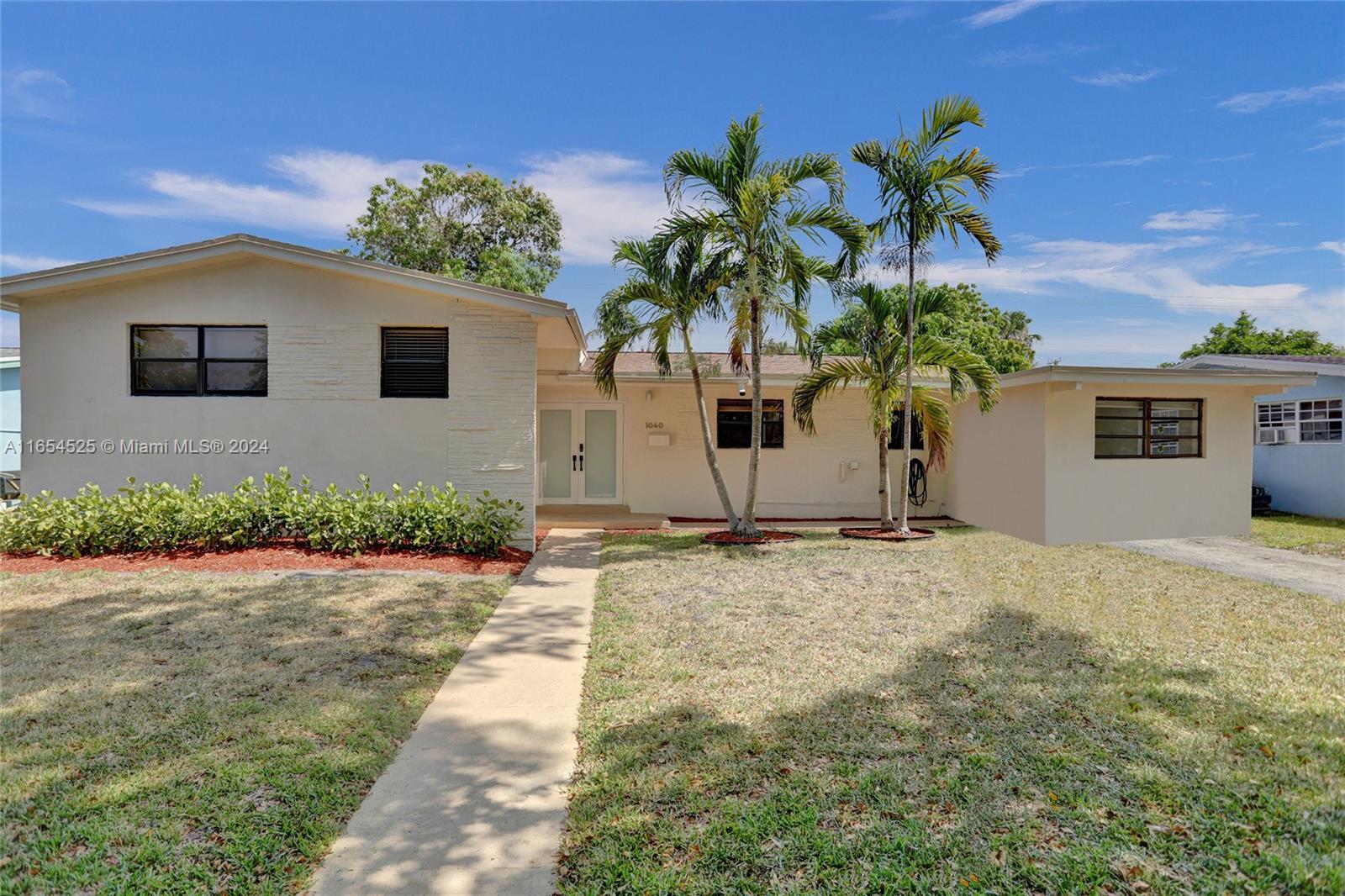 This exceptional 2,250 SqFt home features a bright & spacious interior with new porcelain tile, freshly painted walls, modern lighting & hurricane impact front doors. A recently done custom granite kitchen equipped with stainless steel appliances, two dishwashers, two microwaves, & a gas double oven. Additionally, it offers an above-ground pool & custom wood deck with additional space for the kids to play. The A/C, roof, & septic were recently updated. With 4 bedrooms 3 renovated bathrooms, including a beautifully updated efficiency, laundry room, & bonus room. For added safety, the home features a built-in safe & an exterior camera system. Situated close to the beautiful canal & parks, its prime location is very close to multiple houses of worship.