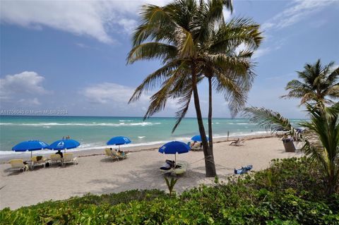 A home in Hallandale Beach