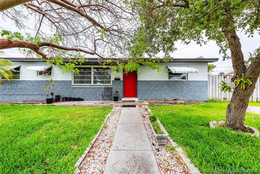 Come see this cozy 4 bed and 2 bath single family house located in the heart of Cutler Bay. It features updated floors in the living room and bedrooms, a BRAND NEW roof, and plenty of room for a pool. Perfect for any family! Just minutes from all major highways, shopping centers, and Black Point Marina!