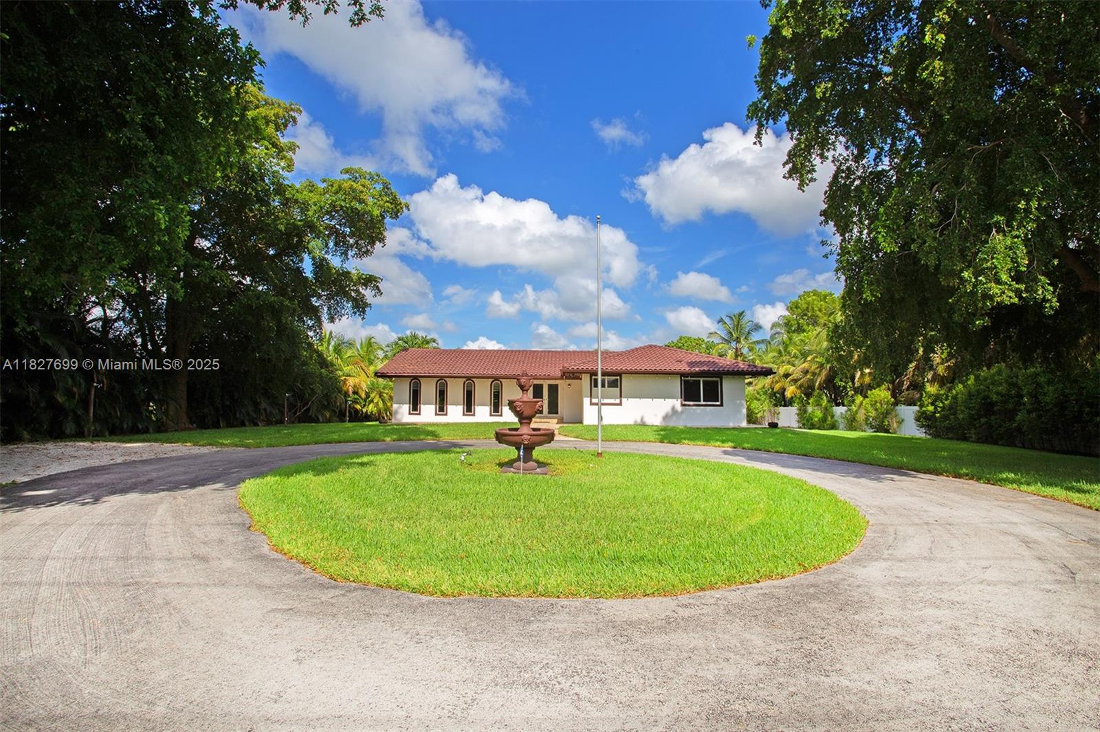 Enjoy a tranquil lifestyle in Soutwest Ranches while still being close to all conveniences. This gorgeous well-maintained home offers modern features in a peaceful setting with plenty of room for future growth or outdoor living, 3 spacious bedrooms, 3 full bathrooms, two masters suite with private in suite bathrooms and walk in closet, gourmet kitchen with stainless steel appliances, marble counter, white wood cabinets. Almost 1 acre lot, large backyard perfect for relaxation or entertaining with an amazing pool. Impact windows and doors for added security. Very close to top rated schools, shopping, dining and major highways for easy access. Do not miss this wonderful opportunity to live in a beautiful home. PRESENT ALL OFFERS!