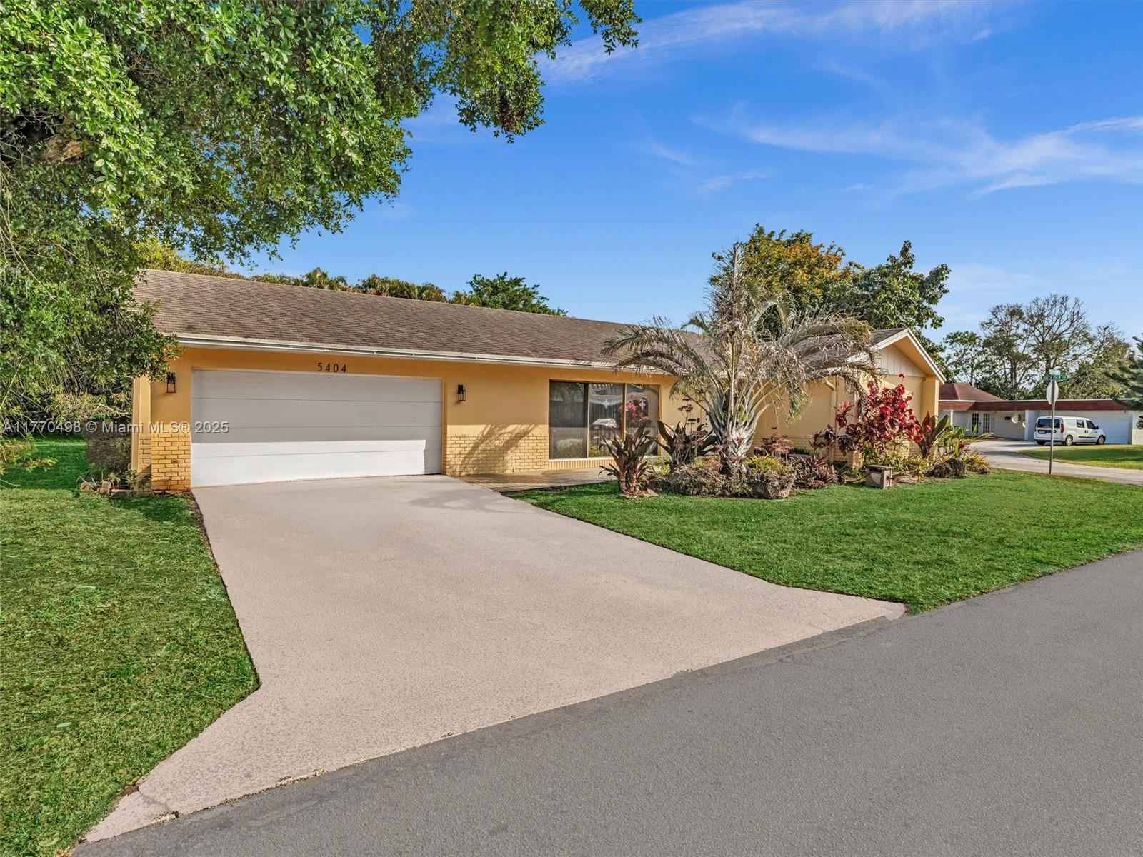 Property for Sale at 5404 Bayberry Ln, Tamarac, Broward County, Florida - Bedrooms: 3 
Bathrooms: 2  - $509,000