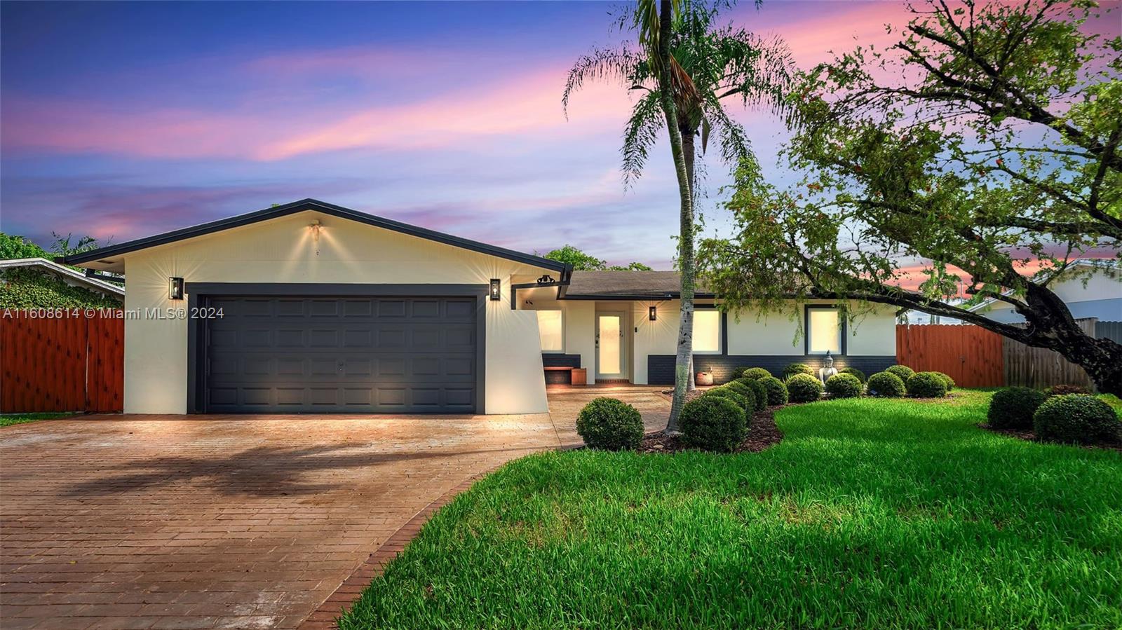 Stunning  One-Story Single Family Home, 3 Bedrooms, 2 Bathrooms.Fully  & tastefully renovated, sitting on an oversize lot. Beautiful poll and patio. Brand new wood fence & gates. Walk inside & you will fall in love with the spacious, modern kitchen , countertops, island and stainless steel appliances.  New bathrooms, electrical, & plumbing. High impact windows & doors. Great, well established Winston Park neighborhood with excellent A+ schools, Community Clubhouse ,7 Lighted Tennis Cts,2 Pools, Basketball, Picnic Area Beach and and More.