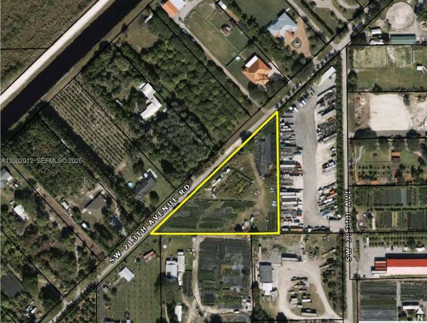 2.2-acre parcel perfect for agricultural use, investment, or future development. A rare opportunity to acquire acreage in a rapidly growing Homestead area.
