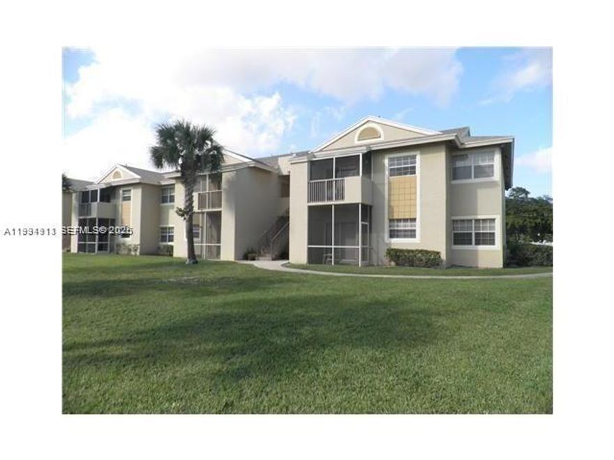 SPECTACULAR 2BEDROOM 2 BATHROOM, FIRST FLOOR, STAINLESS STEEL APPLIANCES, TILE FLOORS, SCREENED BALCONY, GATED COMMUNITY, LAKE IN THE MIDDLE OF THE COMMUNITY, CONDO FEATURES SWIMMING POOL, CLUBHOUSE, AND MUCH MORE. UNIT IS TENANT OCCUPIED UNTIL AUGUST 2026. SHOWN BY APPOINTMENT, ALLOW 24 HRS. NOTICE.