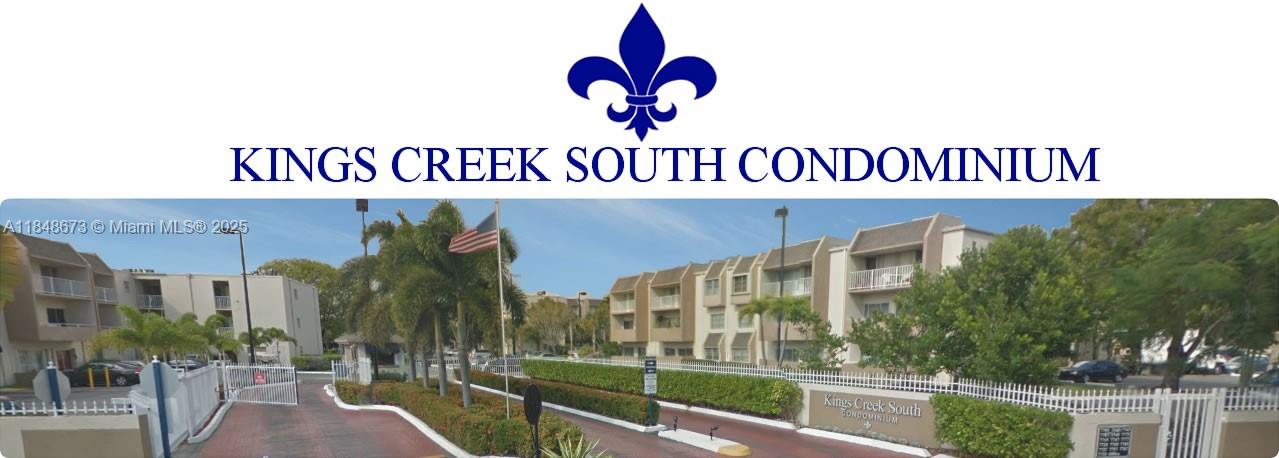 LOCATION - LOCATION - LOCATION, Best location in building (top floor corner unit, NEXT TO ELEVATOR, STAIRS, AND LAUNDRY ROOM) In the very desirable Kings Creek South Community, 24 hr guard-gated community this 1/1 + open balcony , completely tiled, has lots of closets, Landlord will paint etc once long term tenant vacates. Great amenities include : 2 beautiful pools, jacuzzi, 2 lighted tennis courts, bbq/picnic areas, new fitness center & spacious, clean community/party rooms. On-site management staff, coin-free convenient access laundry on each floor , ample open parking, including guest parking. Easy access to Dadeland, SR826, metro-rail, bus line, Univ of Mia, Baptist Hosp, shops, restaurants. and more! Assoc does not permit pets. Basic cable/internet and water service included.