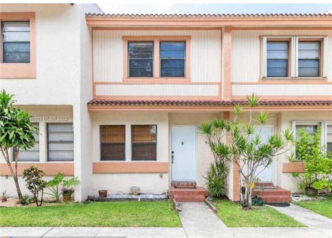 Welcome to your new 2 bedrooms & 2.5 baths Townhouse in the quite neighborhood of Fairway Townhouses Condominium! This home offers an open kitchen concept w/access to Dining Room and Family Room, new kitchen counter tops, stainless steel appliances, one screened porch downstairs and a balcony on the upper level. Half bathroom is located downstairs for the convinience of your guests. This home has everything you need including washer and dryer, extra storage and two assigned parking spaces located right in front of the house. Community pool is just a few steps away and for the Buyers that loves pets, it is a pet friendly community. Investors, you CAN RENT right away! Very well located in the heart of Coral Springs. Easy Showings.