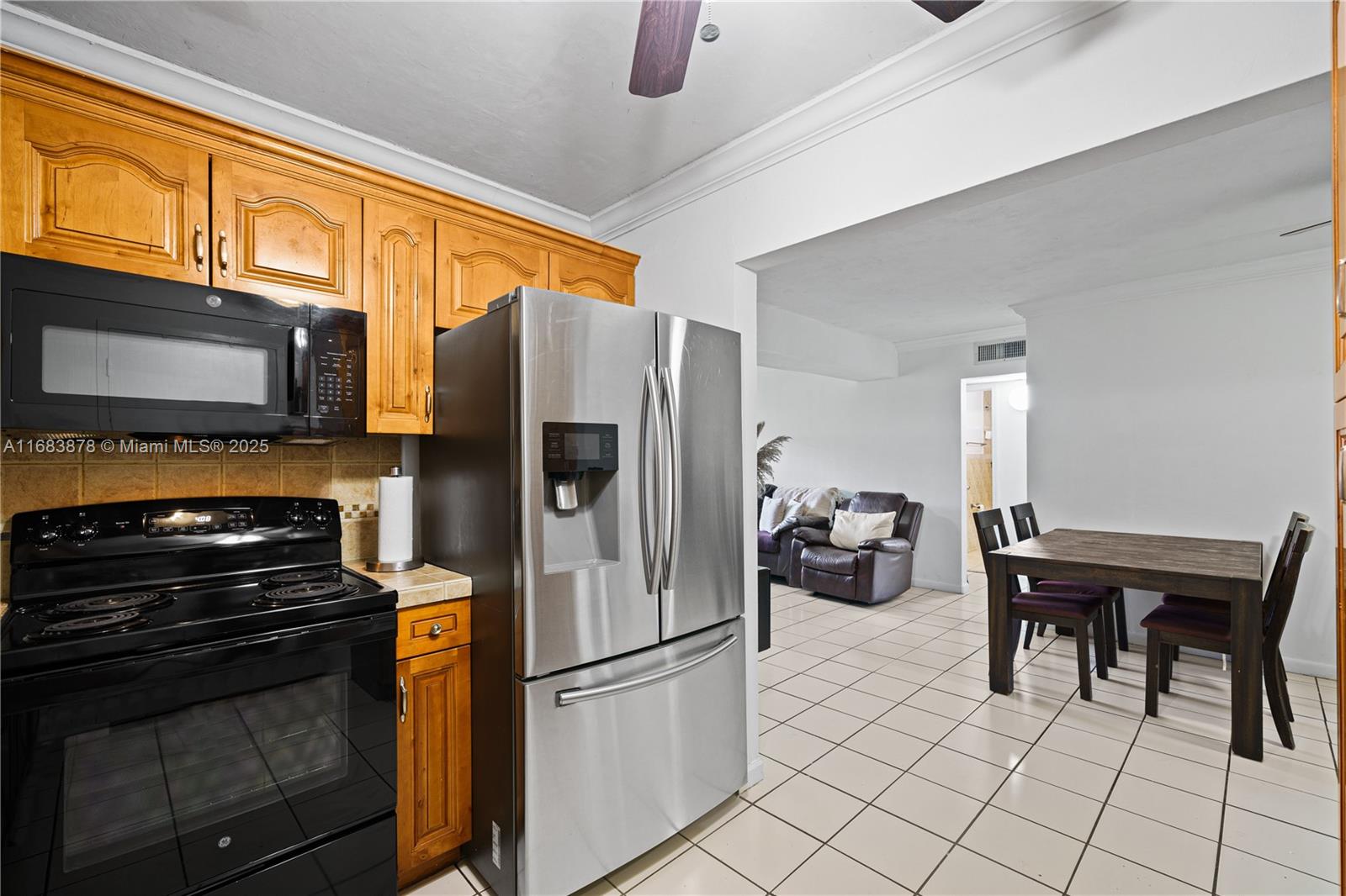 This beautifully maintained 3-bedroom, 1-bathroom condo in Royal Green Condominium offers both comfort and functionality, making it an ideal home. The spacious layout features a bright and open living area ad dining room. The unit includes a dedicated utility room with a washer and dryer for added convenience and extra storage inside the property. Additionally, this condo stands out with a rare outdoor storage unit, providing extra space not available in all units. With three well-sized bedrooms, this home offers plenty of room for family or guests, all within a cozy, inviting setting. Schedule a showing today!