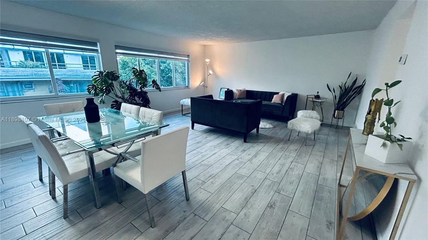 BAY HARBOR ISLANDS LEASE: FLEXIBLE SHORT/LONG-TERM OPTIONS! Escape the cold to this fully furnished 1 Bed/1.5 Bath (950 sq ft) sanctuary. Be the FIRST to use BRAND-NEW furniture, mattress, and household items! A true turnkey experience. Unbeatable WALKING LOCATION in a safe, tranquil, family-friendly neighborhood. Just 10 min walk to Bal Harbour Shops and the beaches. Quick access to synagogues, churches, dining, and pharmacies. LEASE TERMS: Short-Term ($2,650/month - Min. 3 months) includes Internet, Water, and Trash. Long-Term ($2,400/month). Tenant pays Electric. DOGS UP TO 20 POUNDS. NO SMOKING. Includes one assigned parking space. This is a rare opportunity for a hassle-free, secure residence in one of Miami’s most desirable locations.