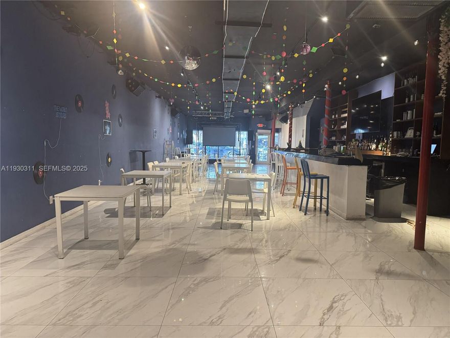 Absolutely Beautiful—this is a fully operational restaurant opportunity offering a rare chance to acquire TWO active commercial spaces situated side by side on Hollywood Boulevard. The offering includes a well-established Peruvian dining concept, along with an internally connected lounge with a full 4COP liquor license. The restaurant has built a solid and lasting presence at this location. Recent enhancements include upgraded air-conditioning systems in both units, with one space having been completely redesigned and modernized. This refined opportunity offers intense street exposure paired with a proven operation, making it ideal for an owner or investor seeking a distinguished hospitality asset.