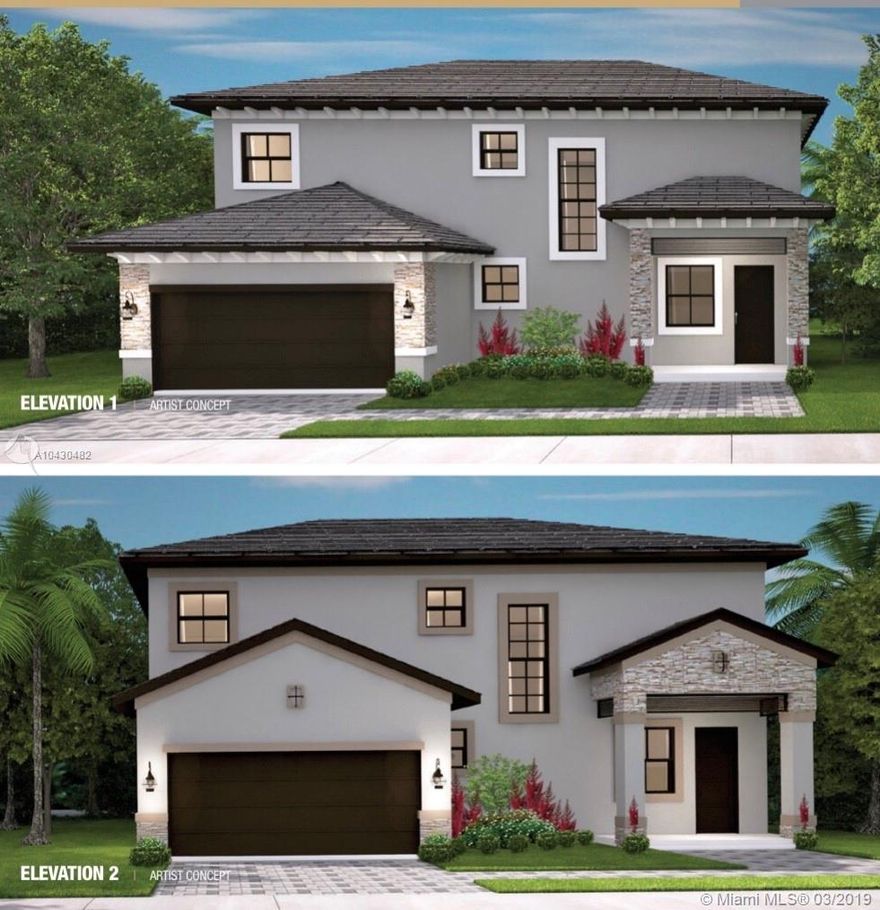 Exclusive and Rare over 22,000 sq.ft. lot surrounded by a Protected Natural Preserve - NO HOA / NO CDD - Building a Two-Story, 4 Bedroom, 3 Bathroom, 2-Car Garage , Eluthera Model. House will be delivered 5 to 6 months from contract. $5,000 Deposit for Contract until Closing. Seller will Pay $10,000.00 towards Buyer's Closing Costs if Preferred Lender and Title Co. is used. Granite Counter-tops Kitchen & Bathrooms, Soft Closing Wood Cabinet Doors, Stainless Steel Appliances, 20 x 20 Porcelain floors Living areas on 1st Floor. Close to Somerset Academy Charter Schools, Publix, US1, FL.Turnpike. ONLY 1 LOT AVAILABLE .
