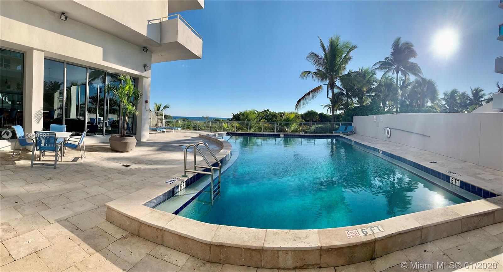 Oceanfront Condo! Spacious studio in a highly desirable area! separate bathroom and kitchen, ample closet space, central A/C. The rent includes water, cable, and internet! The building has a renovated lobby, bathrooms and community room! Well maintained building, 24/7 security, Outdoor parking for one car i. STREET and MUNICIPAL LOT parking available to all residents! Yearly parking permit($10.80) available at the Town Hall.