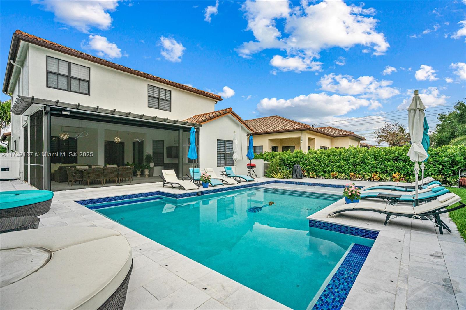 An exquisite luxury retreat located in the highly coveted community of Monterra! This stunning two-story home offers the ultimate resort-style living with your private oasis featuring a brand-new heated pool. Boasting 4 bedrooms and 3 bathrooms, this fully furnished residence is move-in ready. Plus, enjoy the convenience of a spacious 2-car garage.