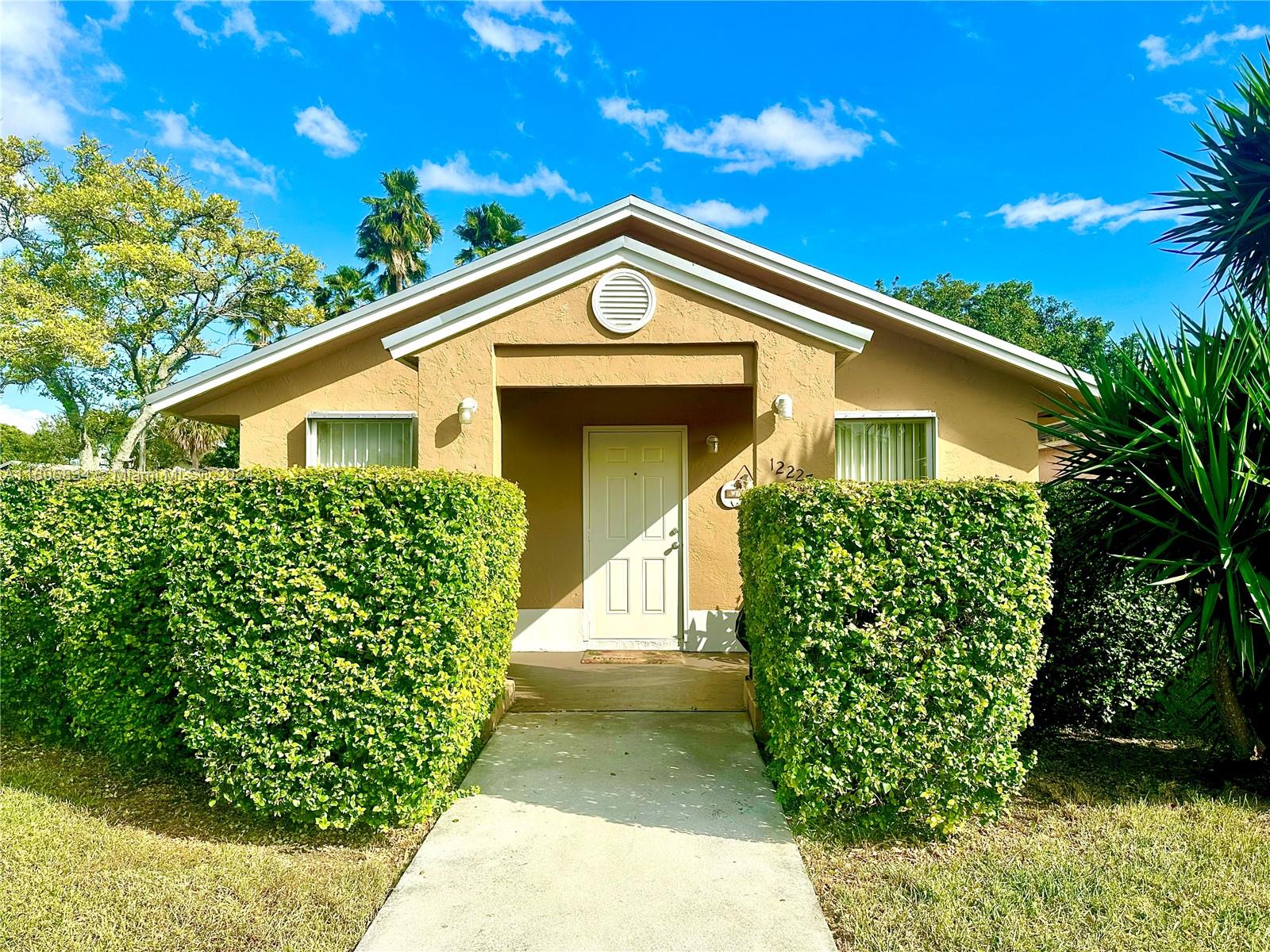 This beautifully maintained single-family home, located in a highly sought-after area of Miami with limited inventory, features 3 bedrooms, 1 bathroom, and a laundry room. With two assigned parking spaces and ample parking for visitors and additional family members, this property offers the ultimate convenience. Enjoy the complete freedom to remodel or update the home without HOA intervention. The roof has been recently fully renovated, ensuring peace of mind. Situated near top-rated A+ schools and various businesses, this home is perfect for families looking for comfort and accessibility.
Homeowners' association just $60 monthly, and no approval required.
