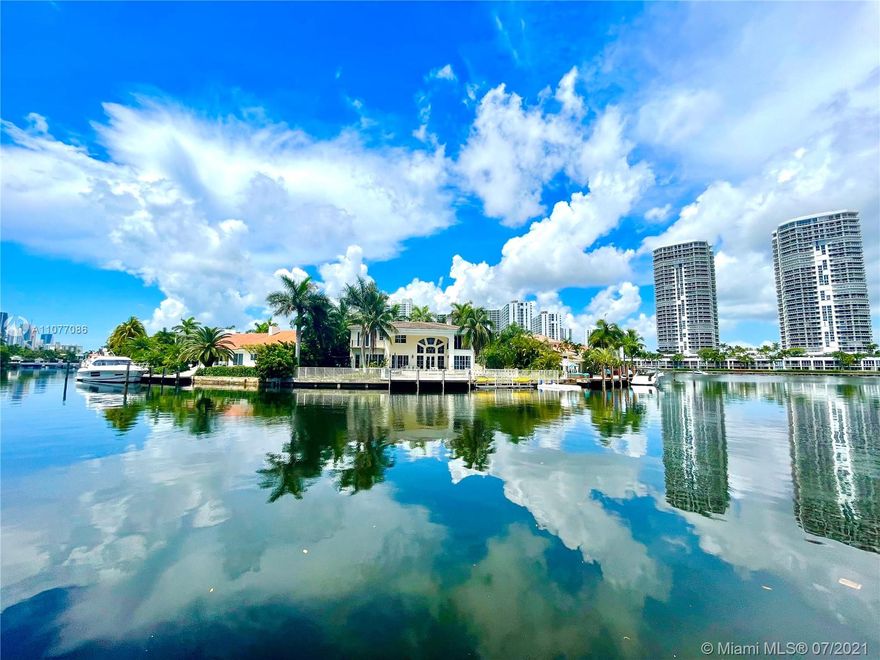 Spectacular Intracoastal Two Story Home at Golden Beach. This Fully Renovated Home with 6 Beds and 5 1/2 Baths is Ready to Move In. Amazing Open Water Views with Aprox 125’ of Water Frontage for a Boat.  This Magnificent Home Features : Marble Floors Throughout the house, Impact Doors and Windows, His and Hers Costume Walking Closets, Childs’ Playroom/ Office,  White Quartz Kitchen with  Sub-Zero and Wolf Appliances. The Backyard Offers a Large Pool, Outdoor Living Area, and Plenty of Space to Entertain.
