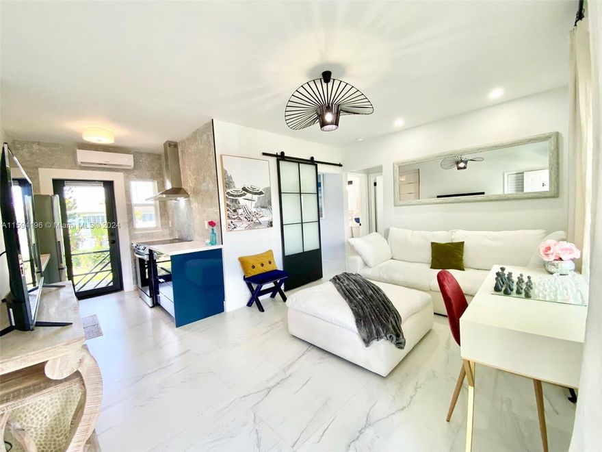 Indulge in this fully gated modern furnished 2-bedroom, 1-bathroom apartment. Located 15 minutes from the beach, 10
Minutes to downtown miami and 7 minutes to Jackson hospital. Offering both convenience & style. The interior features upscale finishes & amenities, including a washer & dryer for added convenience. Across from the swanky Citadel food hall, savor culinary delights while immersing themselves in Miami's vibrant scene. This apartment provides the perfect blend of city living and coastal leisure.
