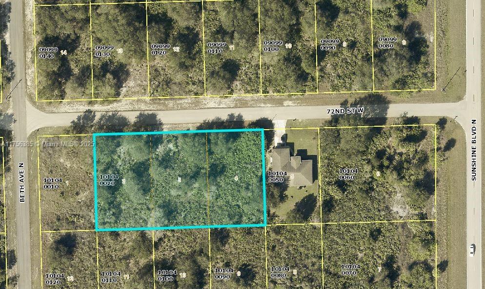 Location Location !!! Beautiful Triple Lot, close to Sunshine Blvd. Awaiting for you to build your future home with plenty space for pool and to tore your toys. Close to SR-82 minutes to I-75, Fort Myers and LaBelle. Close to schools, shopping plaza, restaurants, banks and supermarkets.
