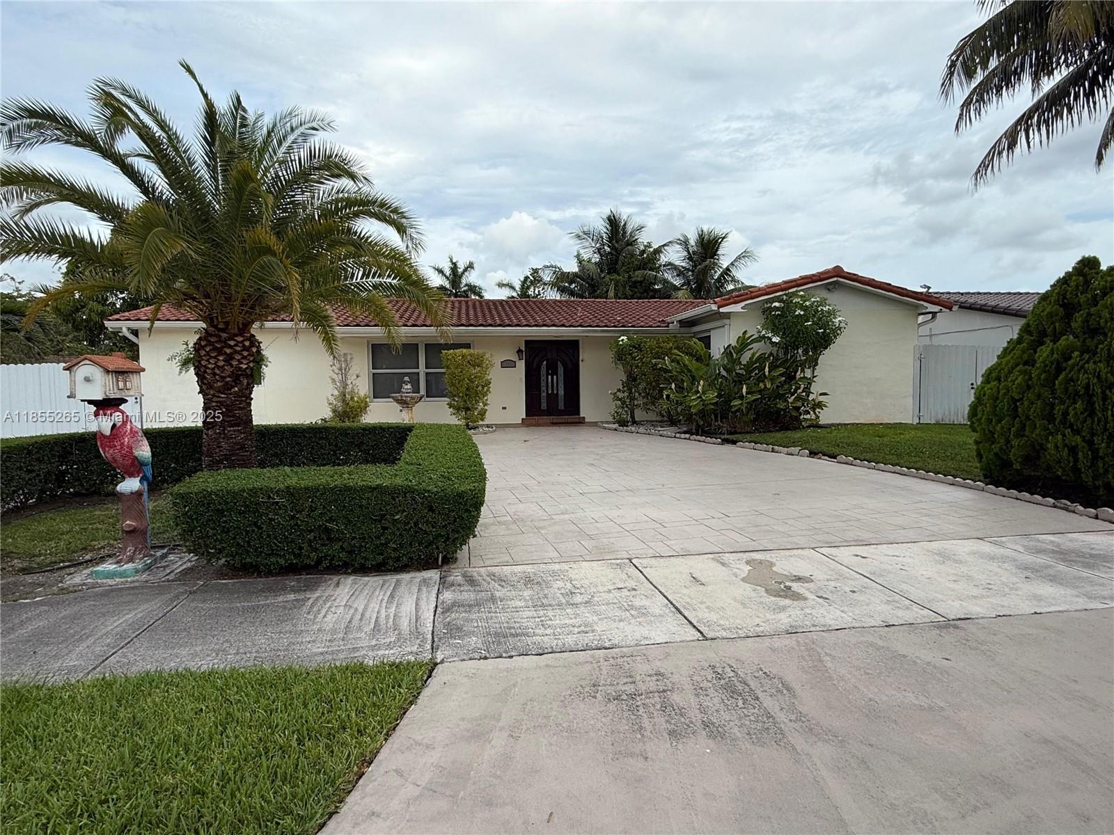 Beautiful 3B/3b Home Near FIU with No HOA! Only first month’s rent and security deposit to move in! Don’t miss this opportunity! This spacious 2,600 SQFT home features a beautifully remodeled kitchen, elegant modern bathrooms, and a private tropical backyard with tiki hut and fruit trees, perfect for relaxing or entertaining.
Located just minutes from FIU, top-rated schools, major highways, and shopping centers. Enjoy a large circular driveway with ample parking for multiple cars. No HOA approval required! Move in right away!
An efficiency on one side of the property is rented separately with no access to the main house. Internet is included in the rent.
Showings begin 08/11.