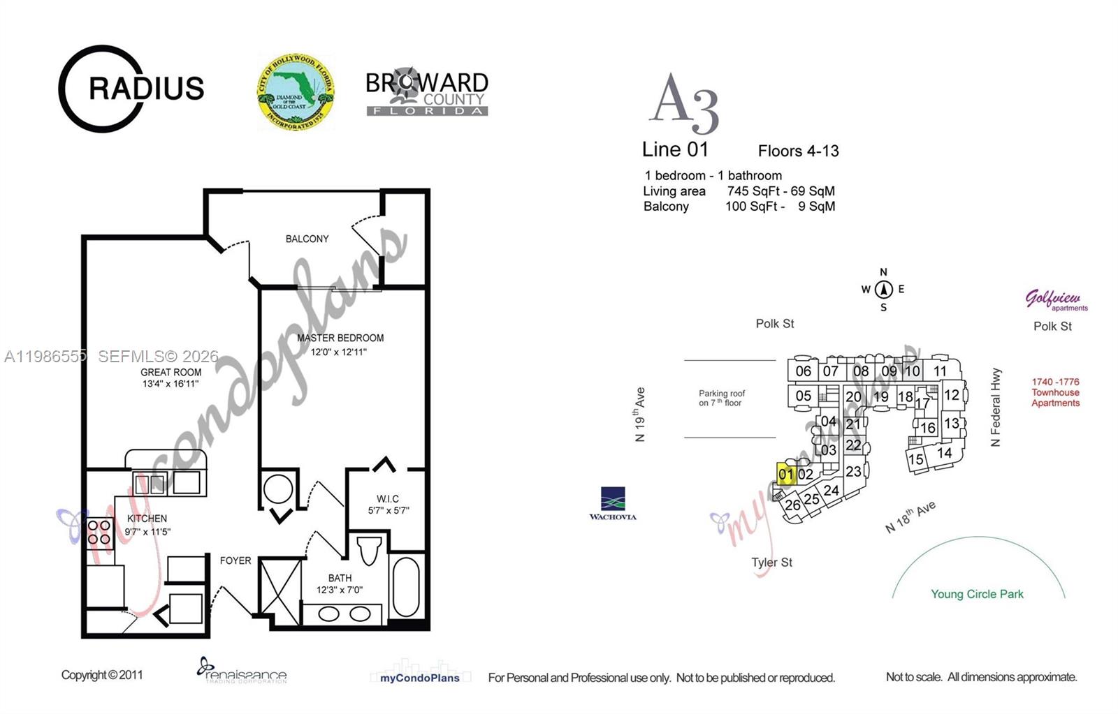 RADIUS CONDO - Residential Lease