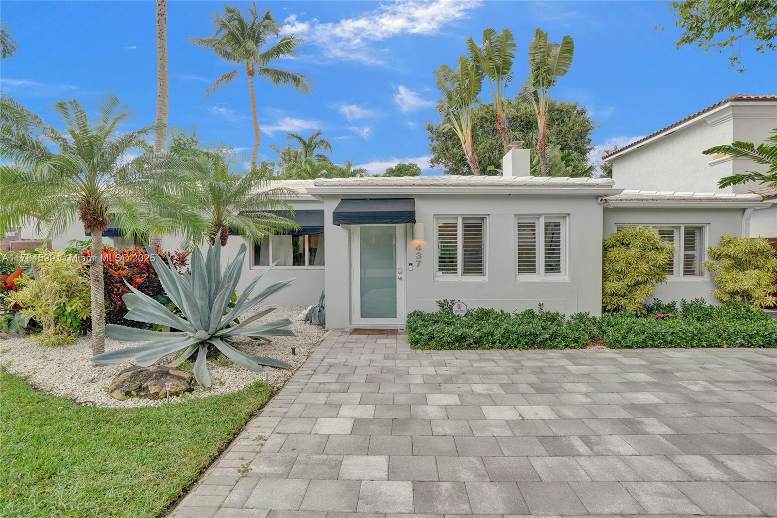 Rental Property at 437 Ne 8th Ave, Fort Lauderdale, Broward County, Florida - Bedrooms: 4 
Bathrooms: 3  - $7,500 MO.