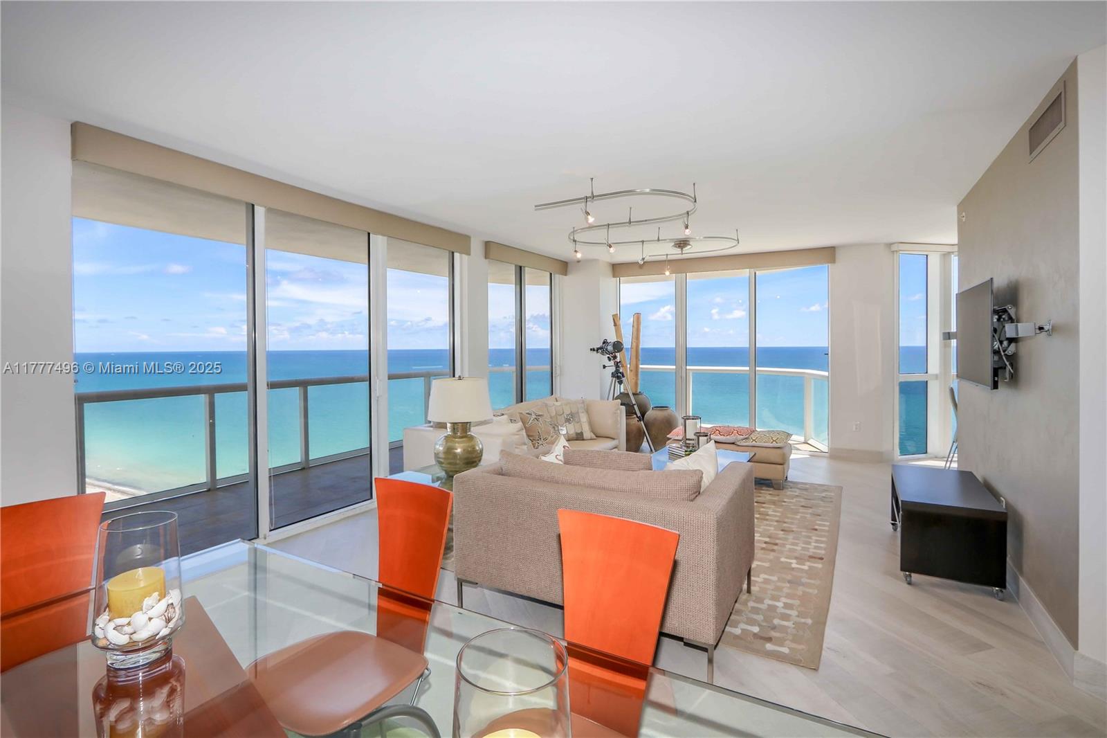 Rental Property at 6365 Collins Ave 2401, Miami Beach, Miami-Dade County, Florida - Bedrooms: 3 
Bathrooms: 3  - $12,500 MO.