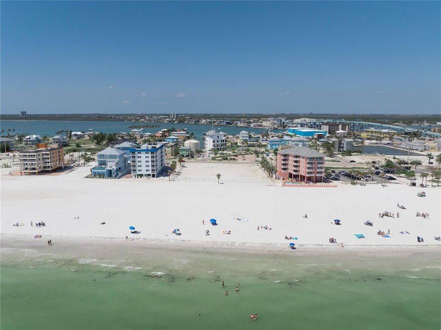 This rare 1.72-acre Gulf-front property offers nearly 220 feet of direct white-sand beach frontage on Fort Myers Beach. Just steps from the shoreline and walking distance to Margaritaville Resort and Times Square, it’s ideally positioned for a luxury condo, boutique resort, or mixed-use development. Zoned for multifamily, tourist, and potential mixed use (pending confirmation), the site combines flexibility with strong investment potential. With limited beachfront inventory and soaring demand for upscale residences and vacation rentals, this is a prime opportunity to shape the future of Fort Myers Beach living.