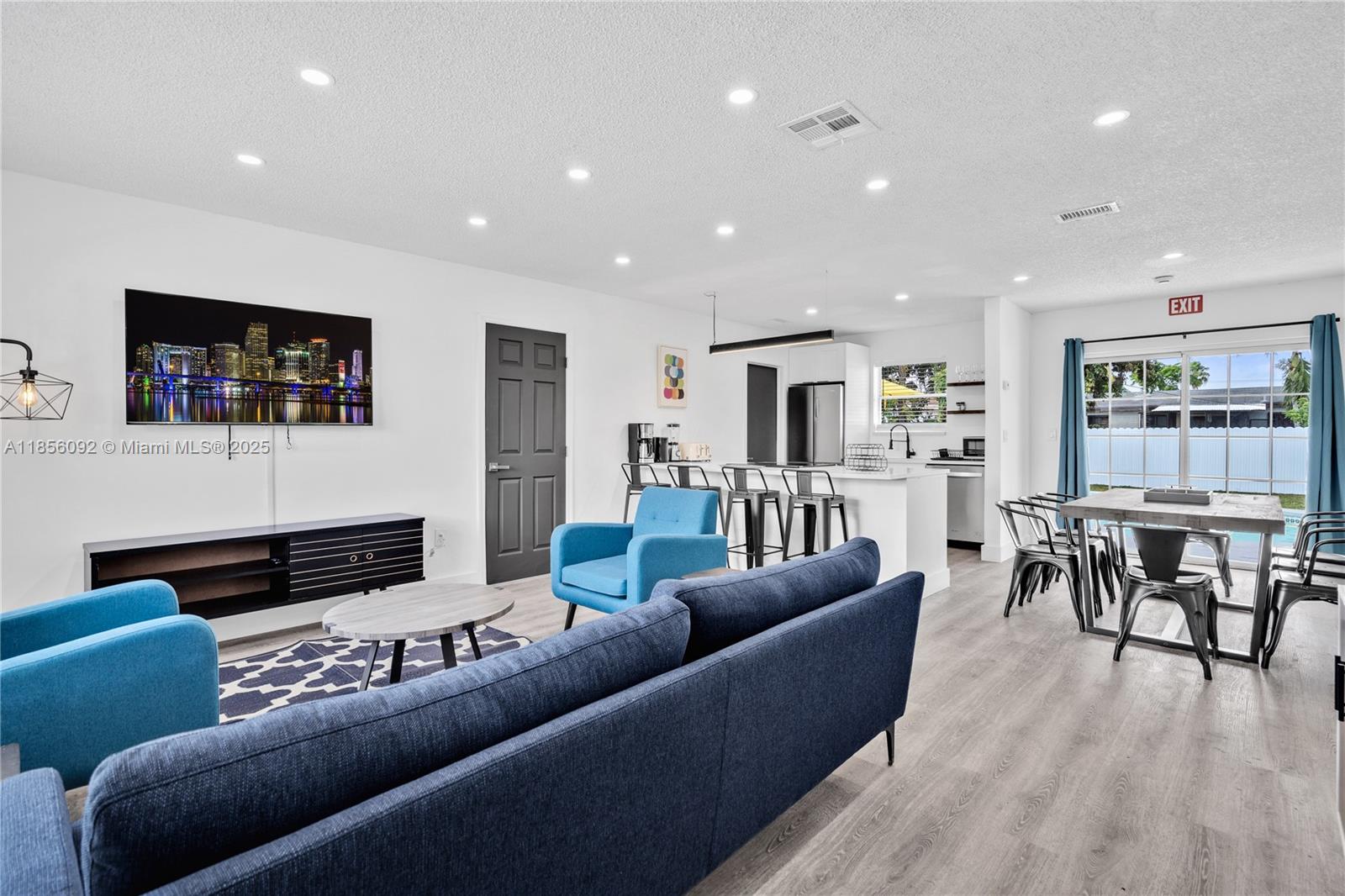 Welcome to this beautifully updated 3-bedroom, 2-bathroom residence in the heart of Hollywood. Fully furnished and move-in ready, the home features a modern kitchen with stainless steel appliances, stylish finishes, and a bright, open layout. Step outside to your own private backyard oasis with a sparkling pool, lush greenery, and a BBQ area—perfect for relaxing or entertaining year-round. Ideally located just minutes from the Hard Rock Casino & Guitar Hotel, shopping centers, dining, and more, with the beach only a short drive away. No association approval means you can start enjoying your new home right away.