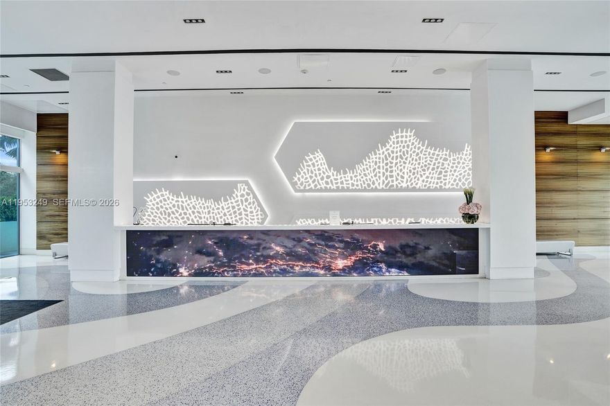 Step into this updated residence and be greeted by direct ocean views the moment you enter, with sweeping vistas over the iconic Art Deco South Beach and South of Fifth neighborhoods. The unit has been upgraded over the years which include marble flooring, smooth skim-coated ceilings, custom closet cabinetry, stainless steel appliances, stone kitchen countertops, and a renovated bathroom.

Located in the highly sought-after Floridian Condominium on trendy West Avenue, this prime location places you just steps from everything South Beach has to offer. Enjoy a brand-new community park directly in front of the building, along with easy access to the Marina, Beach, Supermarkets, Shopping, Dining, and Entertainment.

The Floridian offers resort-style amenities including two pools, tennis courts, state-of-the-art fitness center, spa, business center, BBQ Grill, community room, on-site convenience store, 24-hour security, valet service, and self-parking garage.

Schedule your private tour today and experience South Beach living at its best.