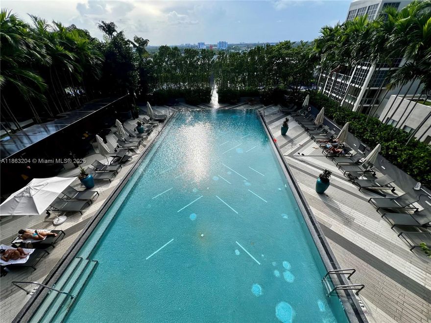 Welcome to this stunning 1-bed, 1-bath condo at HYDE Midtown. Located in one of the most spectacular buildings in Miami, surrounded by luxury & comfort. Featuring a desirable floor plan with amazing sunset & city views. This rare and spacious unit includes upgraded appliances, tile flooring, and floor-to-ceiling windows with breathtaking vistas from an oversized balcony. Hyde provides world-class amenities including concierge services, a spa, fitness center, rooftop pool, tennis court, and 24/7 security. Located in a highly walkable area, just steps away from the world-famous Design District, offering easy access to fine dining and shopping, and only 10 minutes from the airport and South Beach. Enjoy the convenience of luxury living with top-tier amenities in the heart of Miami!