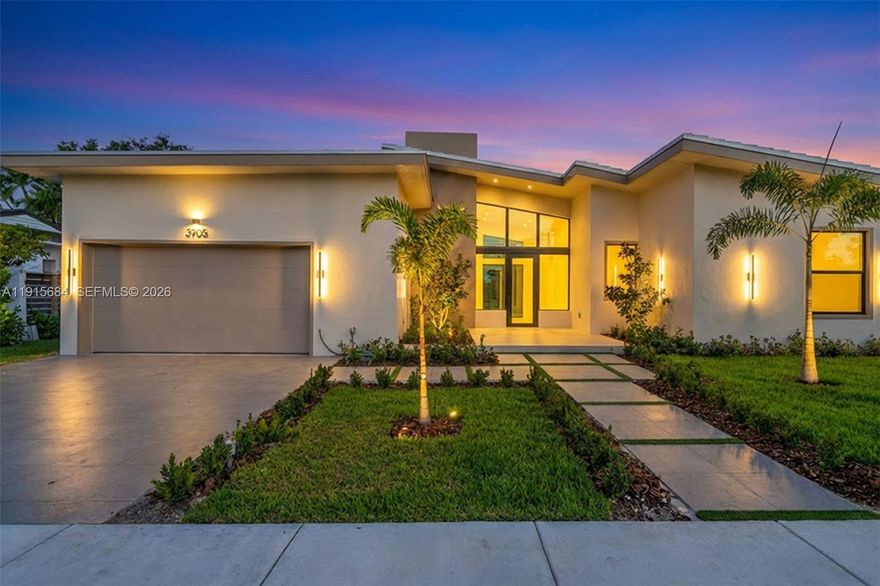 REDUCED TO MAKE A DEAL !! Welcome home to this brand new 2025 custom modern masterpiece, located in a great central location! This home features 4 bedrooms and 4 1/2 bathrooms with a two car garage. Home will be gated with automatic gate opener in the front for privacy. Upon entering the  front door you will see the spacious open floor plan with wood beam decorative vaulted ceilings, wonderful for entertaining your guests. Tons of natural light with windows galore.  Beautiful porcelain tile flooring throughout.  Huge open and spacious kitchen with custom cabinetry, stainless steel appliances and extra large island. Spacious pantry and laundry room. Split bedroom plan,  all bedrooms are ensuite. Custom floating vanities with either shower or tubs. Patio and plenty of room for a pool. Interior living area is 2,897.