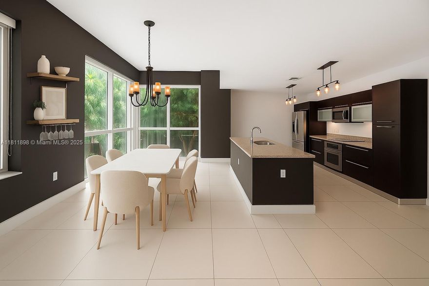 Spacious 2 bed, 2.5 bath residence at The Plaza in Brickell offering 1,435 SF—the best value in the building! Ideally situated on the 2nd floor with lush tree & courtyard views,
this unit feels like a home with quick access to Brickell’s shops, restaurants & city life, plus same-floor parking just steps from your door. Both bedrooms include walk-in closets that have been fully
built out for optimal storage. Upgrades feature porcelain tile in bedrooms, overhead lighting, smart Samsung fridge, brand new microwave & 2018 Maytag washer/dryer. Full-service building with two pools, fitness center, theater, kids’ playroom & more. Prime location near Brickell’s top dining, shopping & cafes.