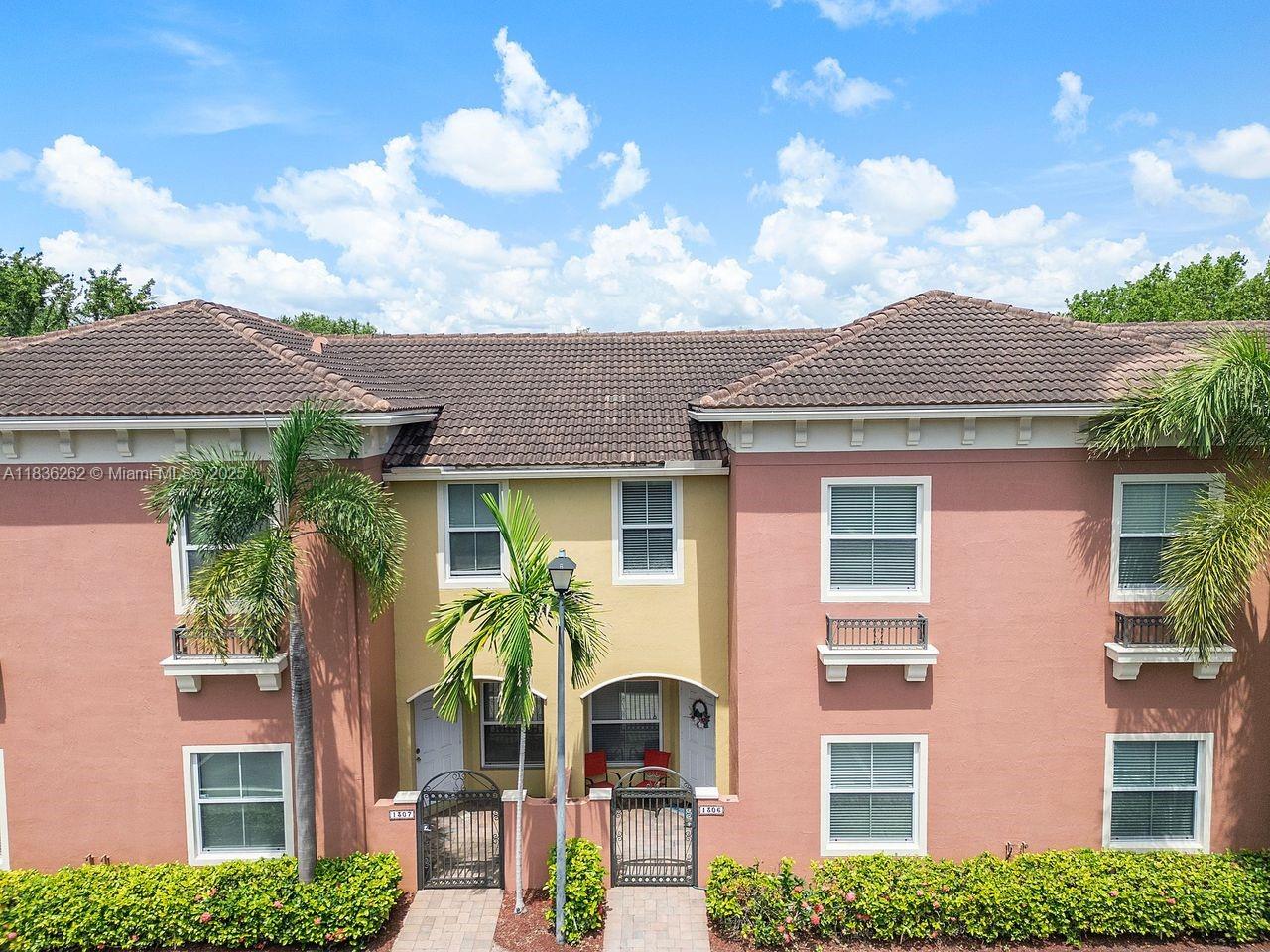Beautiful lakefront townhome in the quiet, gated community of Tuscan Villas! This 3BR/2.5BA home features a gated courtyard entry, spacious living and dining areas, and a separate family room off the kitchen. Kitchen upgrades include extended granite countertops, 42” cabinets, and stainless steel appliances. Upstairs, the large primary suite offers serene lake views, walk-in closets, and a bath with dual sinks and a large shower. Secondary bedrooms share a full bath. Washer and dryer conveniently located upstairs. Home includes impact windows and doors, 5 upgraded ceiling fans, upgraded blinds, 9’ ceilings throughout, and brand-new AC. Community pool overlooks the lake. Prime location near everything Fort Lauderdale has to offer!