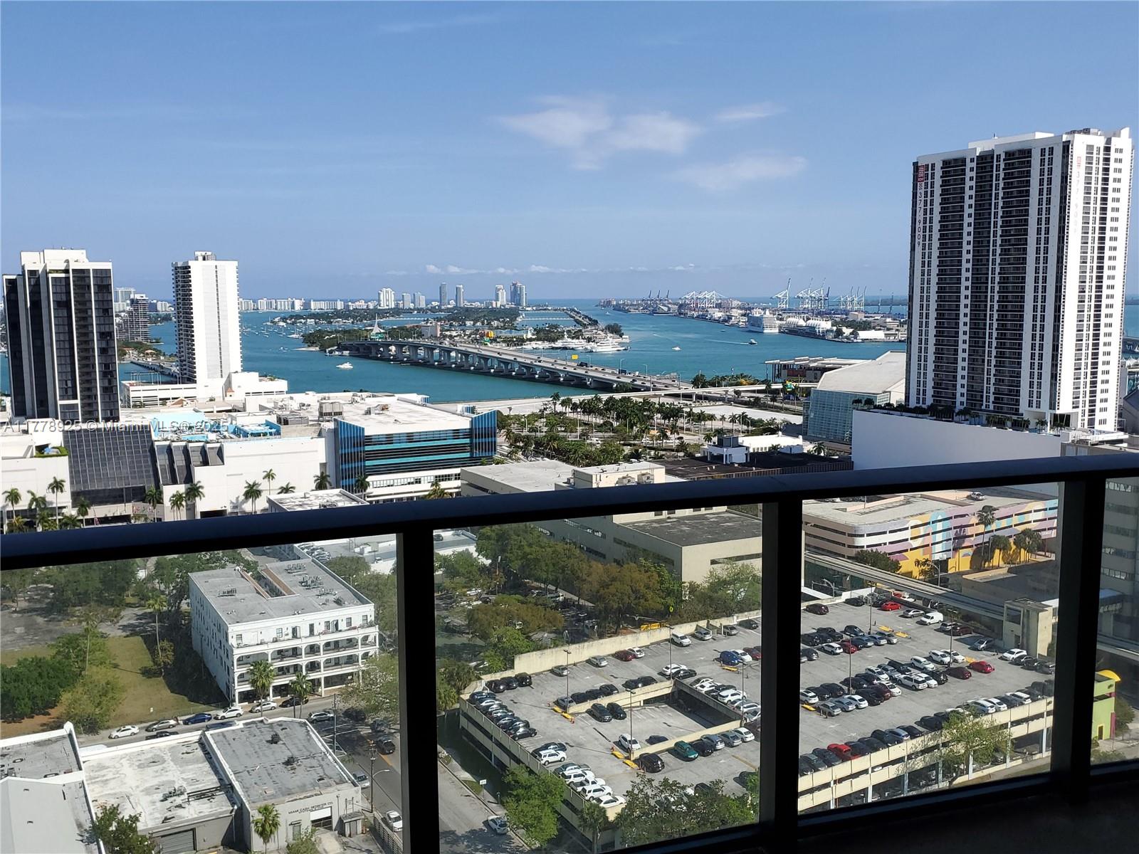 Rental Property at 1600 Ne 1st Ave 2301, Miami, Broward County, Florida - Bedrooms: 1 
Bathrooms: 2  - $3,350 MO.