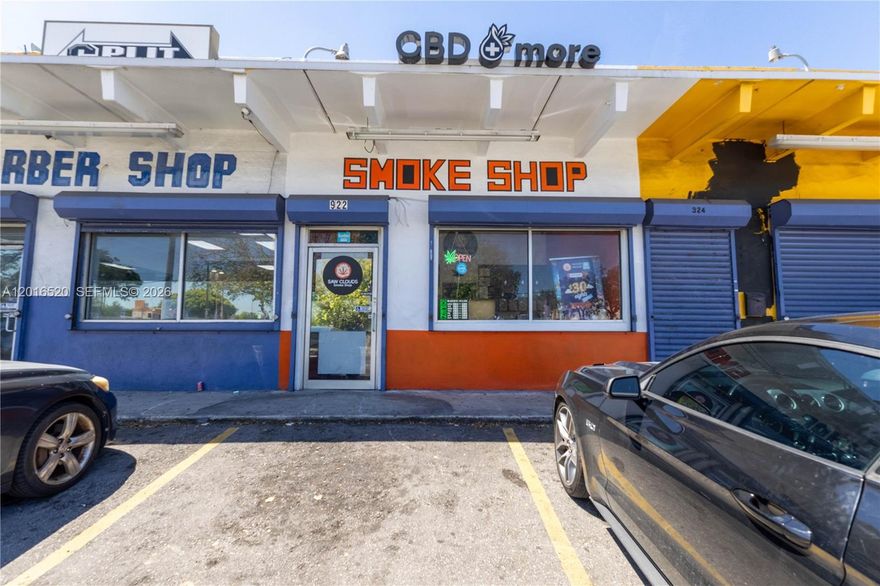 Turnkey, income-producing retail opportunity located in one of Miami’s fastest-growing, high-traffic corridors between Wynwood and Allapattah.

This fully operational smoke shop/convenience store is strategically positioned in a busy shopping plaza with strong daily foot traffic and easy access, making it ideal for both walk-in customers and repeat local clientele.

?? Price: $300,000
?? Gross Revenue: $236,000
?? Location: Miami (Wynwood / Allapattah)
?? Size: ~800 SF
?? Rent: $2,500/month (very low for the area)

?

?? Business Highlights

Turnkey operation with established setup
Diverse revenue streams (tobacco, CBD, convenience items, lottery, ATM income)
Tobacco Permit
Hemp License
Alcohol Permit
Lottery Permit
ATM machine generating additional passive income
4 employees in place

Located in a busy shopping center with free parking
 Retail floor
 Storage room
 Office space
 Bathroom
Security-focused buildout:
 Heavy-duty exterior shutters
    * Surveillance camera system
Below-market rent for a high-demand Miami submarket
Ability to expand product mix (vapes, glass, snacks, beverages, etc.)
Opportunity to increase margins + optimize staffing
Strong positioning between Wynwood growth and Allapattah redevelopment Add delivery, online ordering, or late-night hours to boost revenue

Ideal Buyer
Owner-operator looking for immediate income
 Investor wanting a low-entry, high-demand retail asset