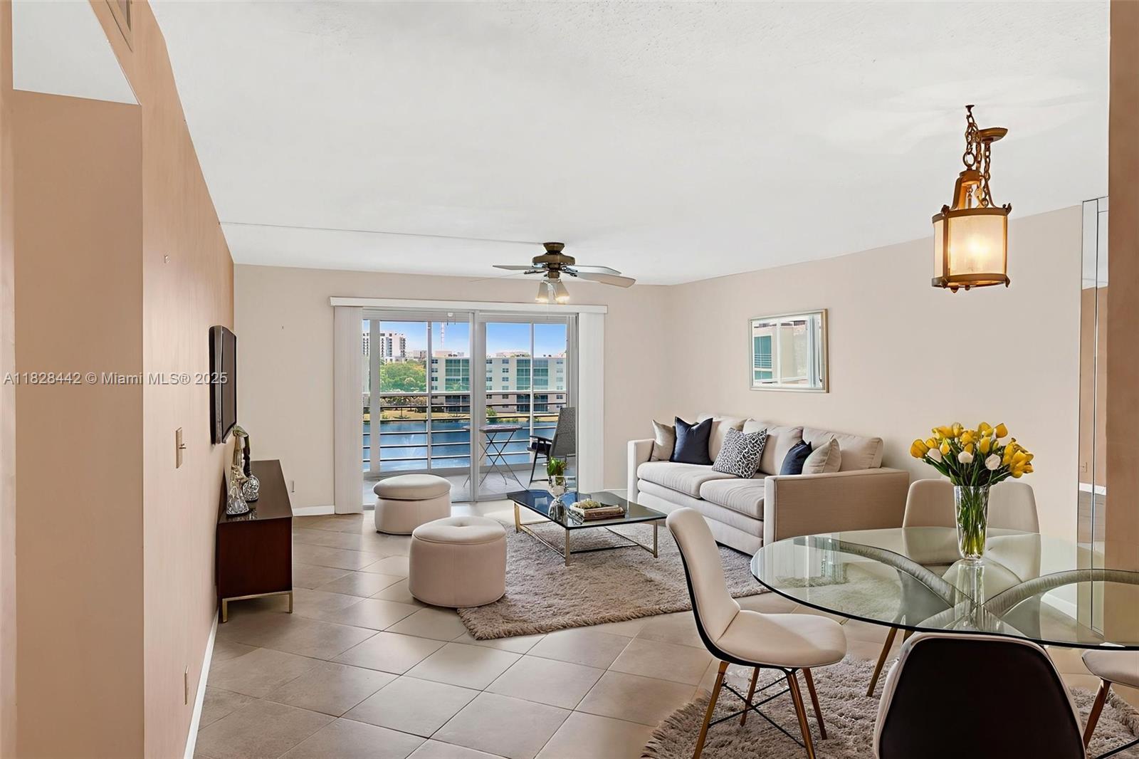 Enjoy Gorgeous Water Views!
Come see this beautifully renovated and spacious 2-bedroom, 2-bathroom corner unit in the peaceful 55+ community of Meadowbrook Lakes. This light-filled condo features an updated kitchen with rich wood cabinetry and granite countertops, along with elegant tile flooring throughout. Enjoy stunning lake views from both the front and back of the unit. Conveniently located near major highways, shopping and lots of dining options. Just minutes away from the beach and the airport.
40-year certification complete.