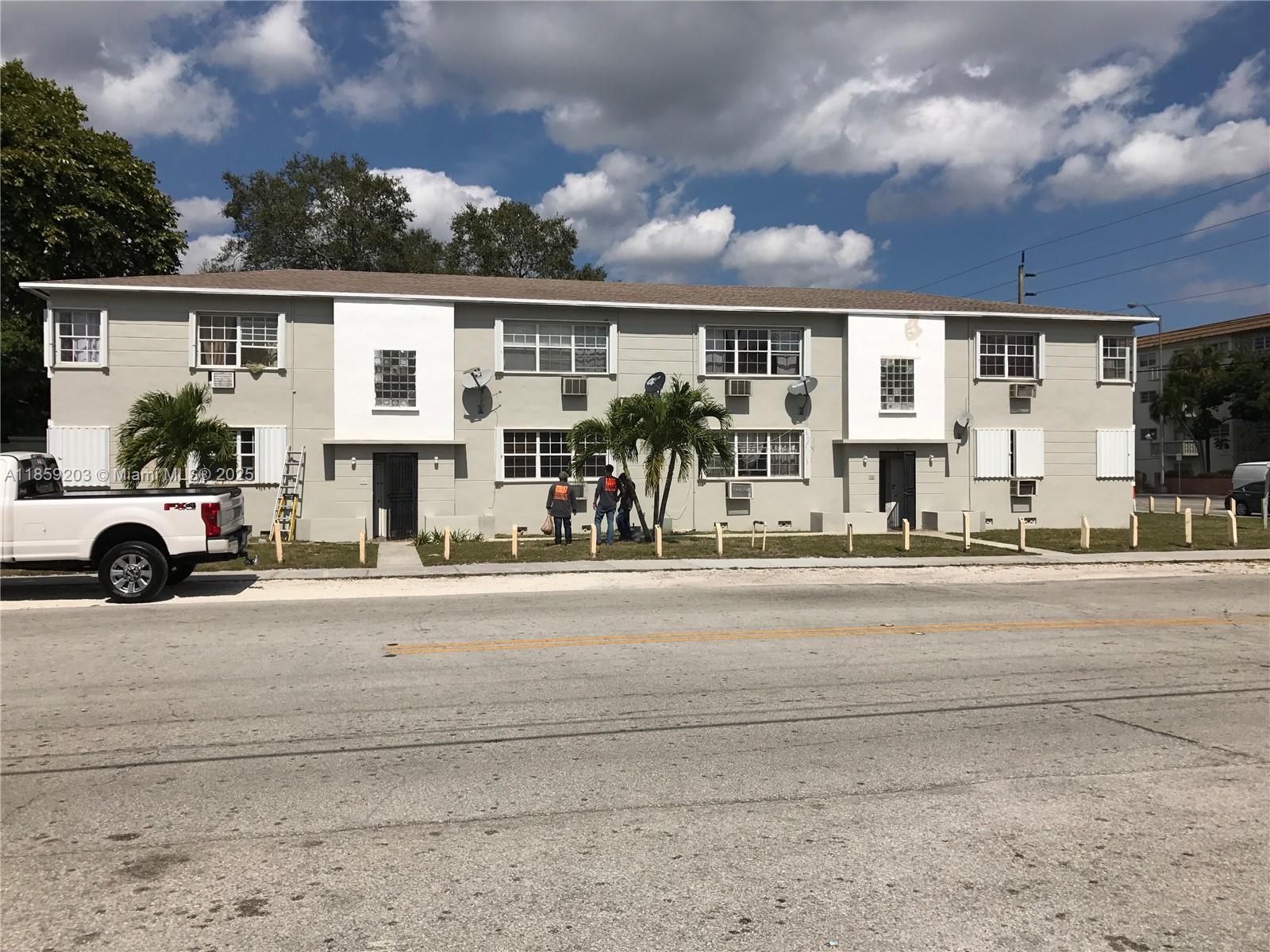 Introducing this rare 8 unit (each 1 BD / 1 BA) investment opportunity in a prime location on NE 6th Avenue in N Miami. Seller has completed close to 60% of the building's total remodel, which includes new interior structural components (completed), new rough plumbing throughout (completed), new impact windows (completed), new electrical throughout, new drywall throughout, new bathrooms and kitchens, new flooring, new finishes- all to follow. Remaining construction to take an estimated 4-6 months. ROI rental estimates range between $2,000 and $2,500 per unit, plus long-term development potential.