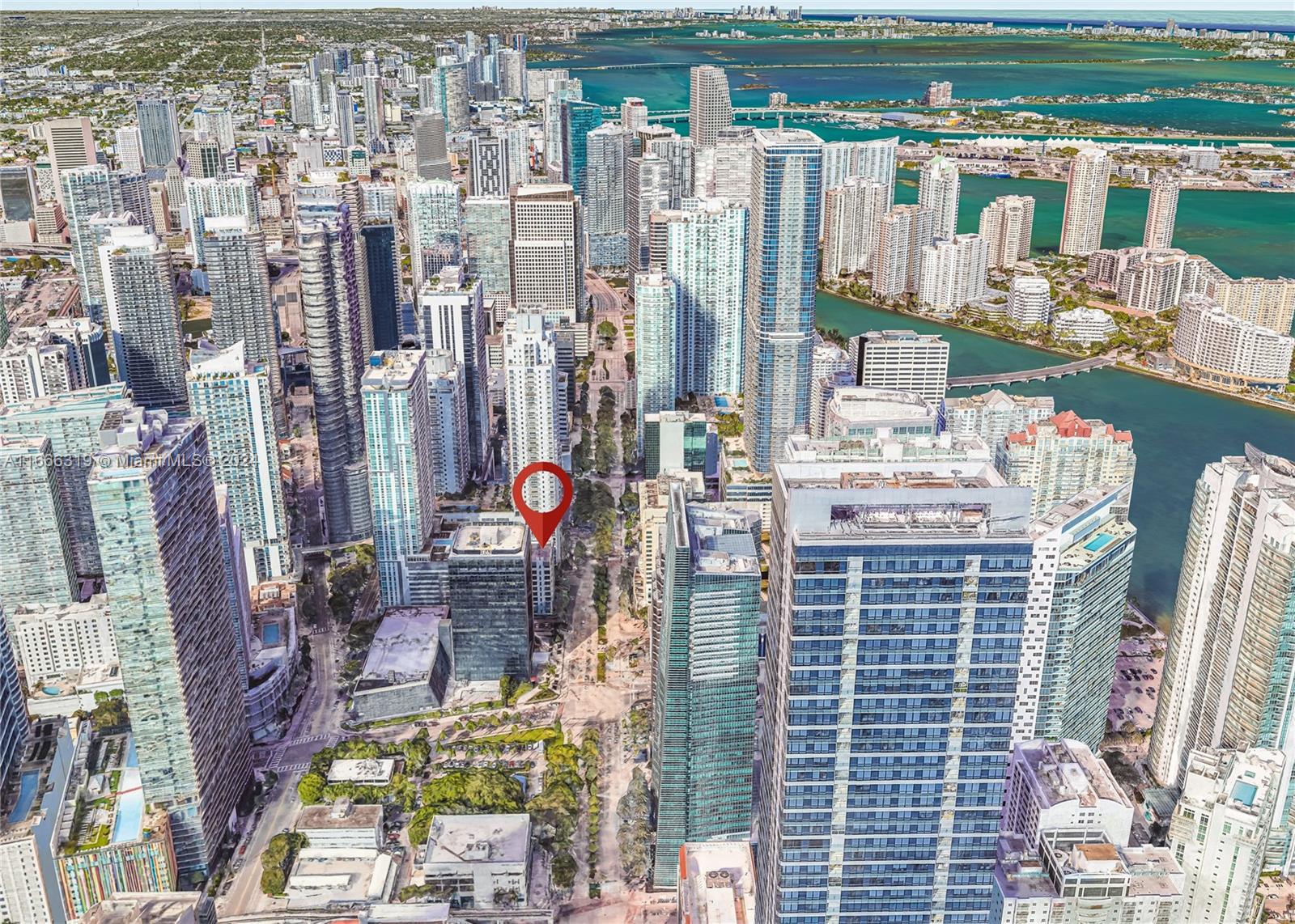 Completely Remodeled and professionally designed office Condo in boutique building in the heart of Brickell Avenue Financial District with signage options available. Located near Brickell City Centre, Mary Brickell Village, Miami Metro Mover, easy access to I-95. Spacious corner office with great views over Brickell Avenue. Common areas have been recently renovated with beautiful modern designed with marble floors. Total square footage is 11,056 across 2 offices, 7th floor office is 6,337 square feet & 3rd floor office is 4,719 square feet, both offices have the same design. The 3rd floor office is also available for Lease.