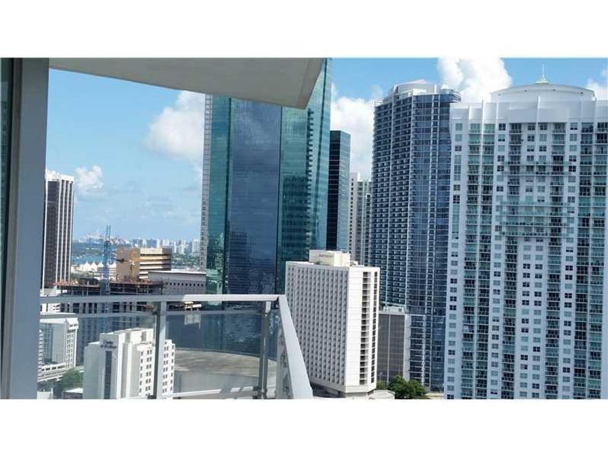 Most desirable corner unit in Mint! Enjoy Amazing panoramic views from this spectacular 3 bed 3 bath apartment. Wraparound balcony allows north, east, and south views of bay, river and Brickell. Open concept living with modern design kitchen, highend stainless steel appliances and Italian cabinetry. Granite Countertops, Amenities including spa, steam and sauna rooms, business room, state of the art gym, private gated community and much more.
