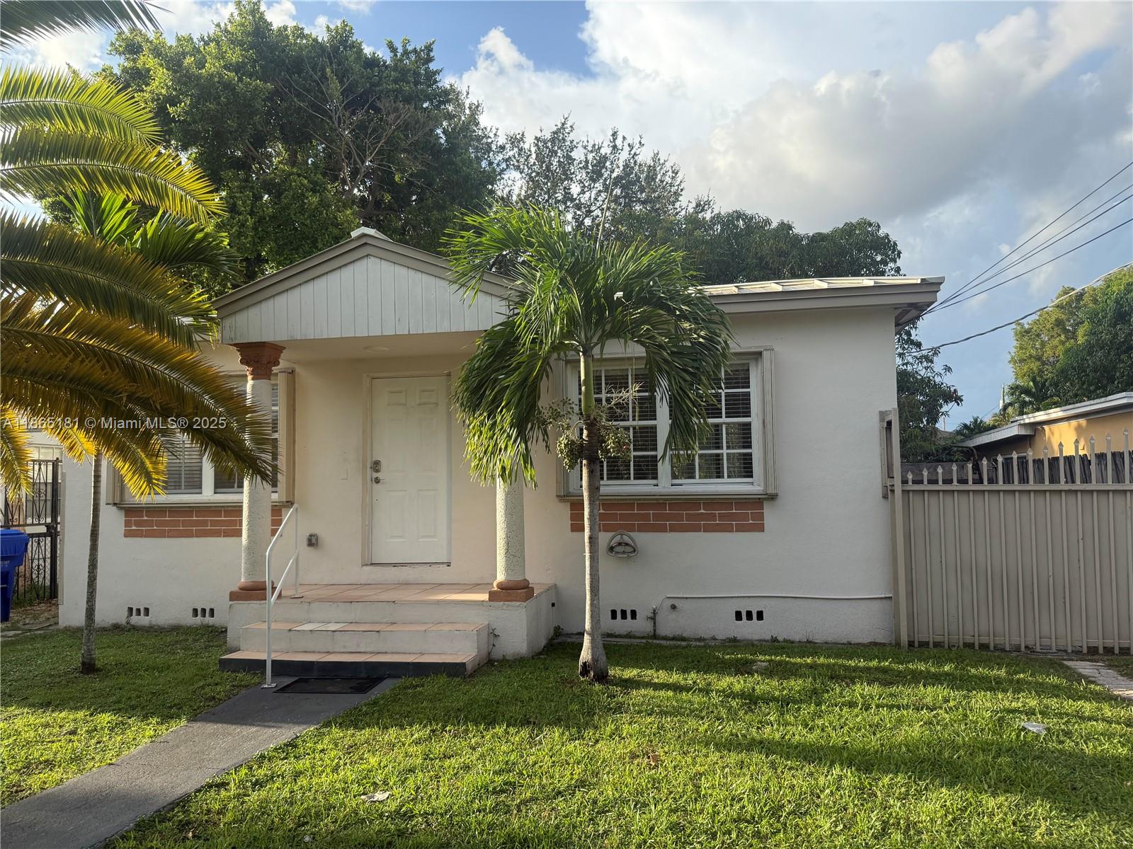 Spacious rental opportunity in West Miami!
This 2-bedroom, 1-bathroom home plus den offers the perfect combination of comfort and convenience. Features include a private backyard, water included in rent, and tenant responsible for electricity of the two efficiencies. The property has washer and dryer hookups (tenant must bring their own machines). Don’t miss the chance to live in a well-located home with extra space for an office or guest room.