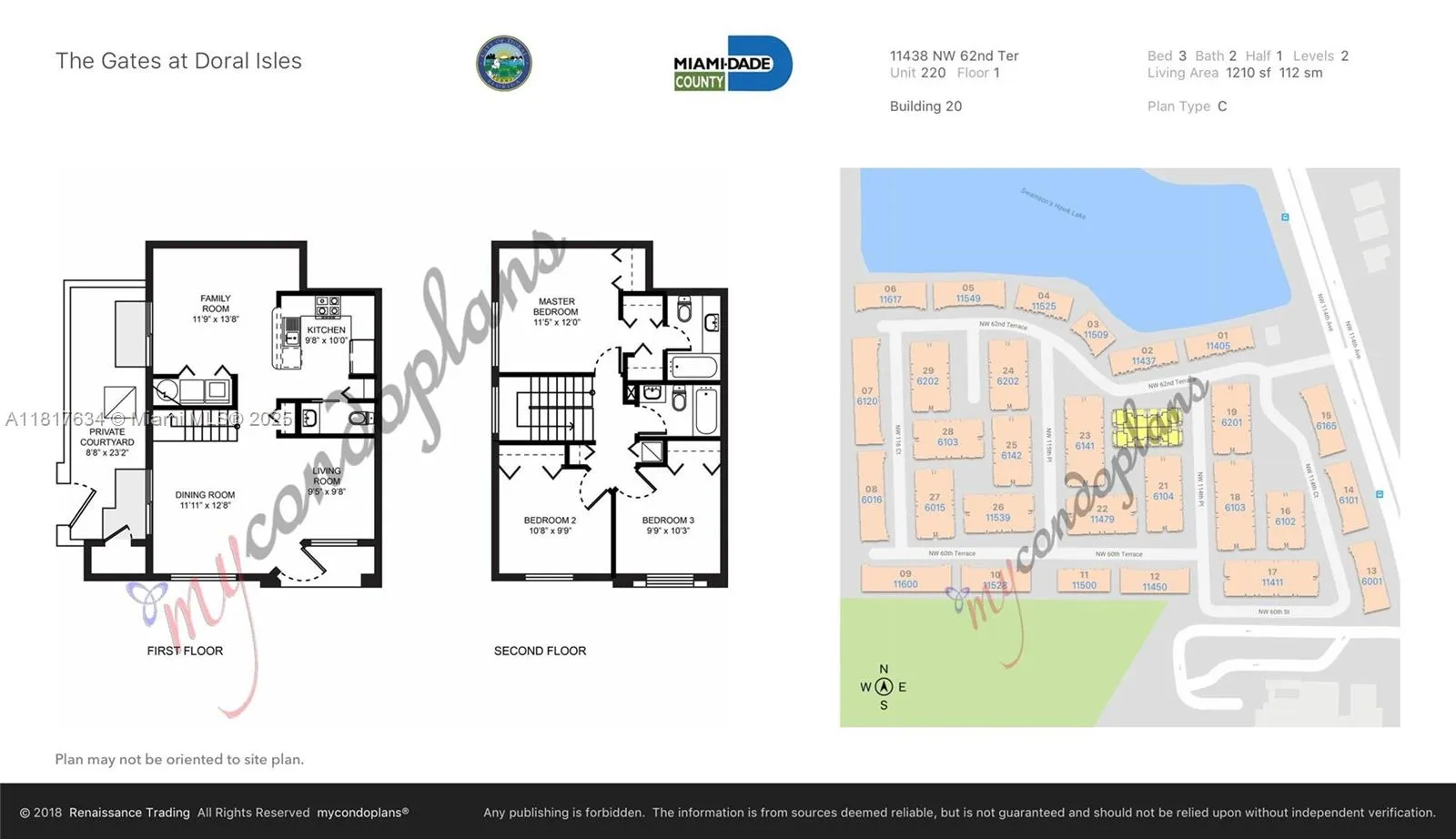Doral, Florida 33178, United States, 3 Bedrooms Bedrooms, ,3 BathroomsBathrooms,Residential,Active,146258