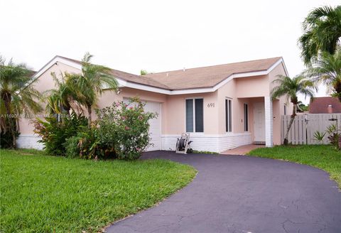 A home in Davie