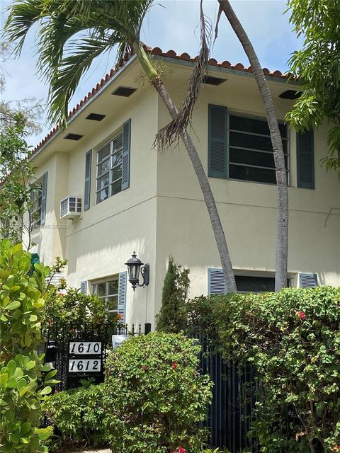 A home in Miami Beach