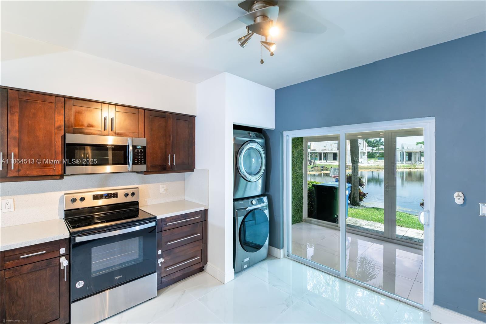 Welcome to this beautifully updated 2-bedroom, 2.5-bathroom townhouse located in the heart of Weston, one of South Florida’s most sought-after communities. This bright and spacious home features a fully renovated kitchen with modern finishes and brand-new appliances, perfect for cooking and entertaining.
Enjoy serene lake views from your enclosed patio, accessed through impact sliding doors for peace of mind and energy efficiency. The open layout is filled with natural light. Upstairs, you’ll find two generously sized bedrooms, each with its own bathroom for privacy and comfort.
Located in a top-rated school zone. Conveniently close to parks, shops, dining, and major highways.
Don’t miss the opportunity to live here!