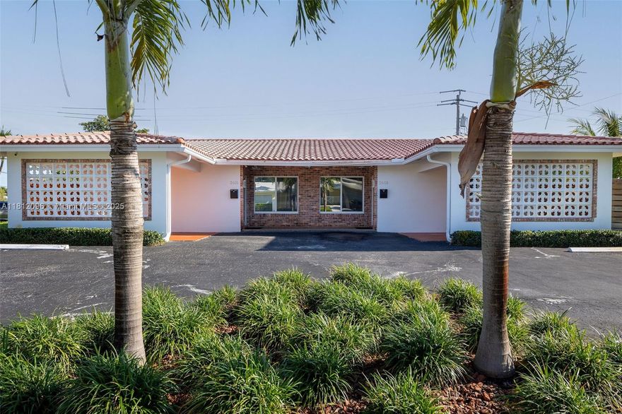 LOCATION!!! Experience refined coastal living in this high-end modern duplex featuring 2 spacious bedrooms and 2 luxurious bathrooms. Designed with a traditional floor plan, this residence offers distinct, well-defined rooms that provide both privacy and functionality. The gourmet kitchen is equipped with top-of-the-line appliances, custom cabinetry, and quartz countertops—ideal for stylish entertaining or everyday luxury. Large impact windows invite natural light while providing security and energy efficiency. Enjoy private outdoor space, perfect for relaxing or hosting guests. Nestled in a prime location just minutes from the beach, and Coral Ridge Mall this home offers the perfect blend of sophistication, comfort, and coastal convenience. A rare opportunity for refined urban living!