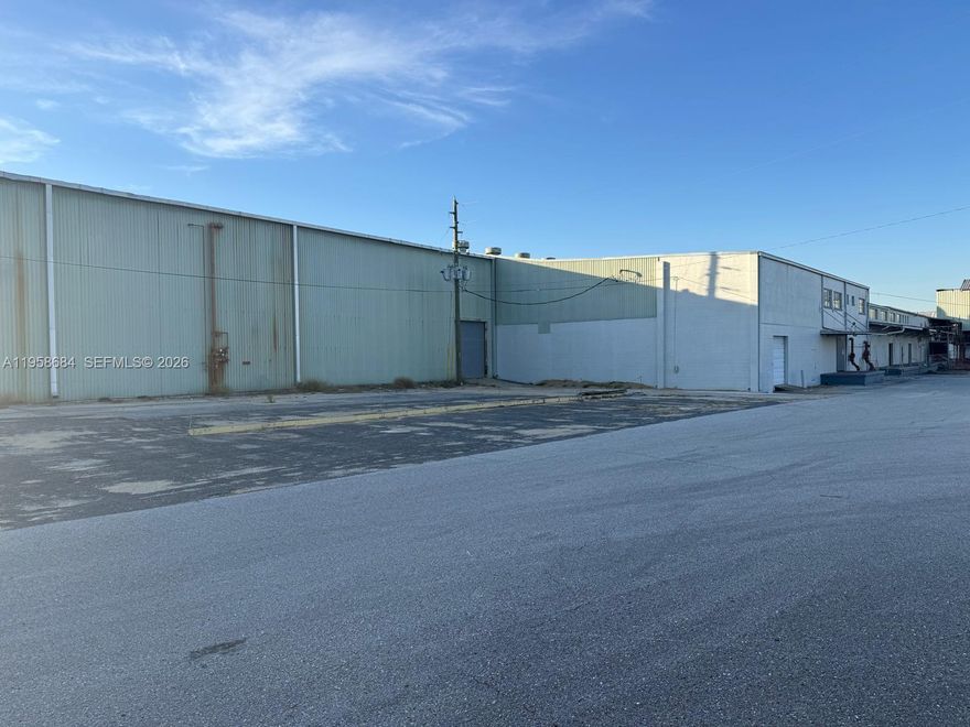 Massive warehouse opportunity in the heart of Polk County. This expansive industrial facility features excellent clear height, wide column spacing, and multiple loading options—ideal for distribution, logistics, manufacturing, or long-term storage. Strategically located with convenient access to major highways and a strong local labor market, this property is perfectly positioned for owner-users or investors seeking growth in a thriving industrial corridor.

The building offers ample parking, efficient layout—making it a rare find in today’s market. Exceptional potential for long-term value appreciation in one of Central Florida’s key industrial hubs.