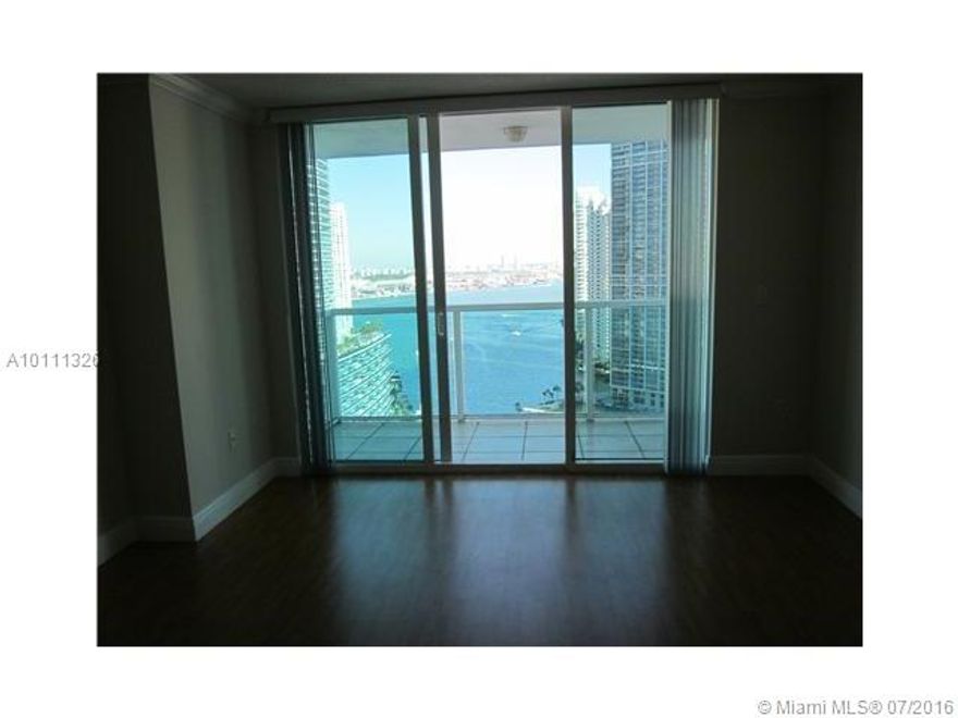 Beautiful 2/2 condo for rent in Brickell on the river! Condo features 2 large bedrooms and 2 full bathrooms, direct water views from every room and more!
