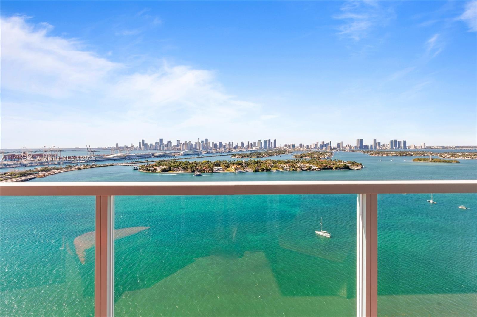Property for Sale at 650 West Ave 2907, Miami Beach, Miami-Dade County, Florida - Bedrooms: 3 
Bathrooms: 2  - $1,600,000