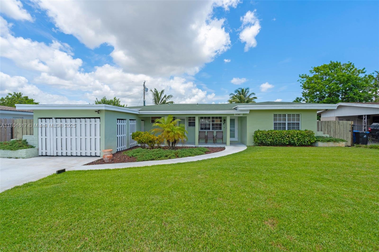 Property for Sale at 3361 Jackson Blvd, Fort Lauderdale, Broward County, Florida - Bedrooms: 3 
Bathrooms: 2  - $450,000