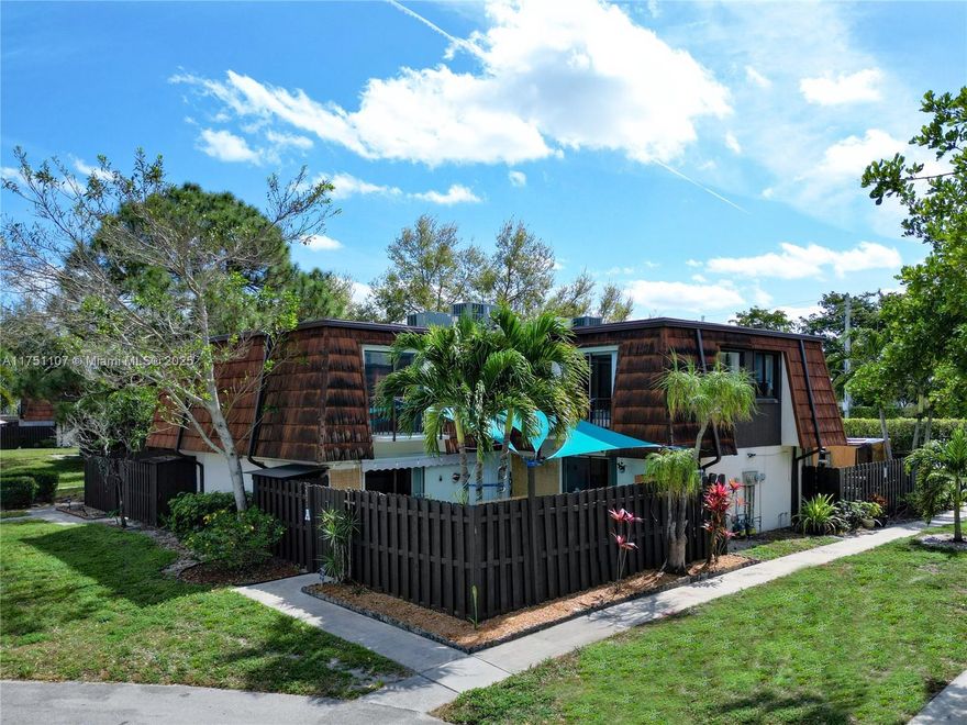 This is a must see beautiful 2-bedroom, 2 -bathroom townhome offers over 1,200 square feet of living space, including a cozy outdoor area perfect for entertaining with a pool deck. The half bath is conveniently located on the first floor, offering privacy for your guests. Situated in the heart of Greenacres, this home is close to shopping, grocery stores, restaurants, a recreational park, major transportation routes, and even a Walmart--all within walking distance (less than a mile). The A/C and  kitchen with resin counter tops and backsplash was remodeled in 2022. The roof was redone by association in 2020.