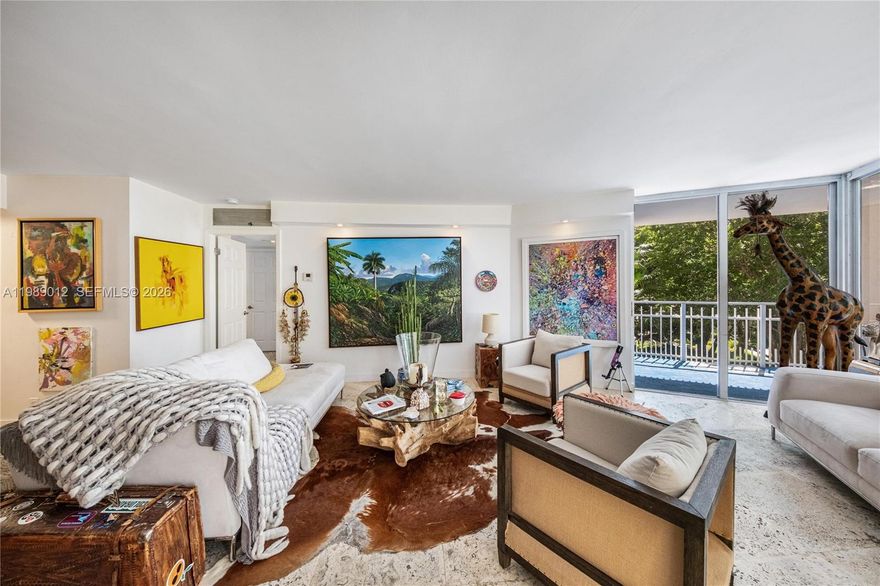 Beautiful 2BR/2BA retreat-style residence on the 5th floor offering 1,312 sq ft of bright, open living space with serene garden and pond views. Surrounded by lush greenery and birdsong, this home features expansive windows, natural light, and artistic finishes throughout, creating a peaceful and private ambiance. The spacious layout includes a comfortable living and dining area ideal for relaxing or entertaining. The primary suite offers a spa-inspired bath with a clawfoot tub and double vanities, providing a true retreat experience.
Located in The Towers of Quayside, a 33-acre guard-gated waterfront community on Biscayne Blvd, residents enjoy resort-style amenities including 8 tennis courts, pickleball community, full-service spa, state-of-the-art fitness center, daily classes (yoga, spinning, tai chi), heated pools, marina, private waterfront restaurant, and 24-hour security. Maintenance includes water, hot water, high-speed internet, cable, classes, tennis, and more—experience peace, privacy, and lifestyle in one place.