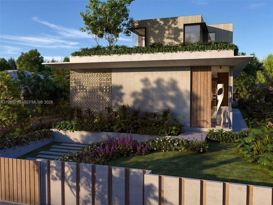 Renderings are based on approved plans and available for the buyer to build upon request. Land lot size 7,500 Available in one of the world’s most coveted addresses in an era where land is the ultimate scarcity, build your custom single-family masterpiece in the heart of South Beach. Located in the tranquil Palm View enclave, this lot offers a location with a genuine Miami Beach lifestyle. Accelerate your timeline: City-approved plans for a 3,750 sq ft masterpiece are included, featuring architectural curation by a premier Australian Architect and bespoke interiors by Studio de la Vega. Take part in alternate designing and building your own brand-new construction situated just one block from the world-famous Lincoln Road, you are nearby premier shopping, dining, outdoor cafes,1 block to Rosetta Bakery, 3 blocks to Trader Joe’s, and only 3 minutes from the Atlantic Ocean . For the active resident, you are just a few blocks from the iconic Flamingo Park. This 36-acre urban oasis features a state-of-the-art aquatic center with an 8-lane lap pool, a professional running track, and a world-class tennis center boasting 17 courts. If your dream is to live in Miami Beach and design a brand-new construction single-family home, this is the perfect opportunity for you.
